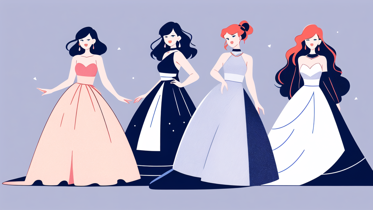 The Enchanting Evolution of Girls' Gowns: From Ball to Prom Dresses - Latest Trends in the US