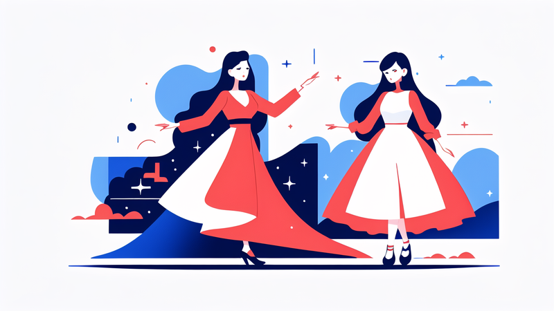 Revolutionizing Evening Elegance: The Emergence of Colorful Gowns and Aesthetic Dresses in U.S. Fashion