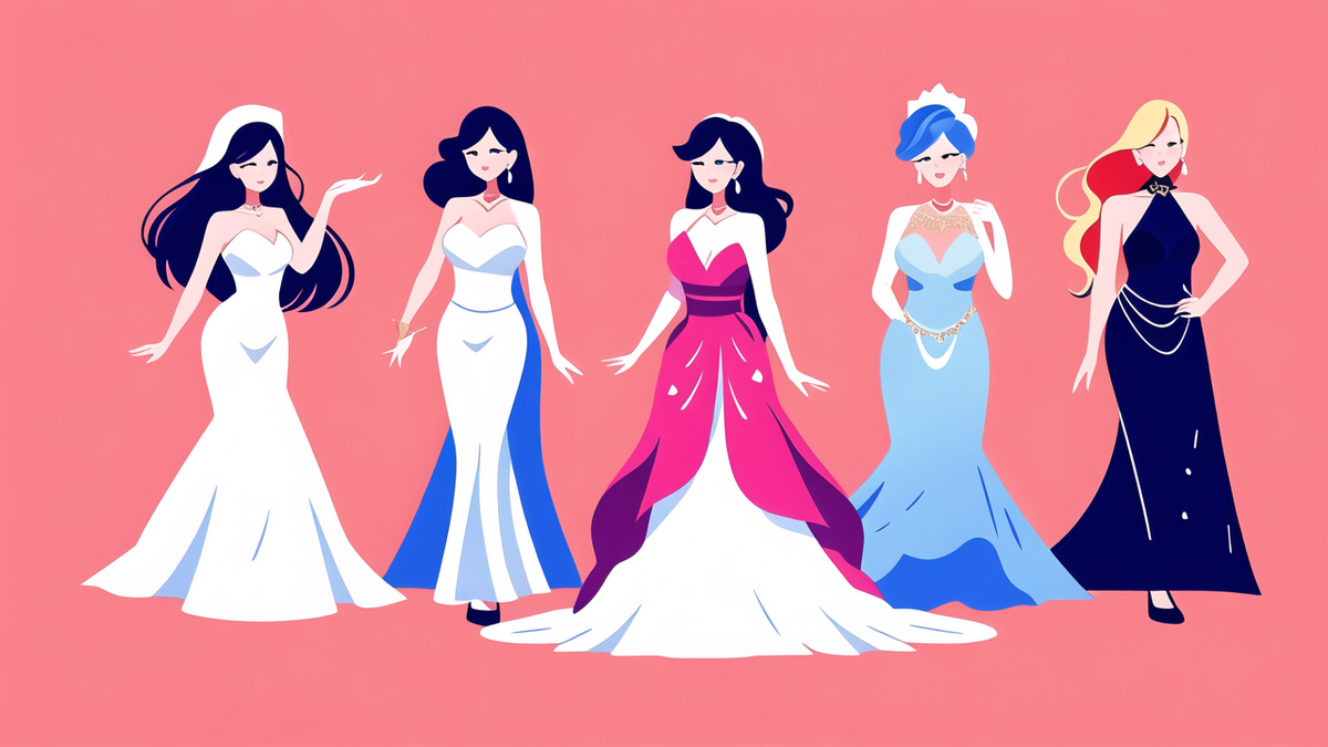 The Enchanting Evolution of Evening Gowns: From Proms to Weddings in the United States