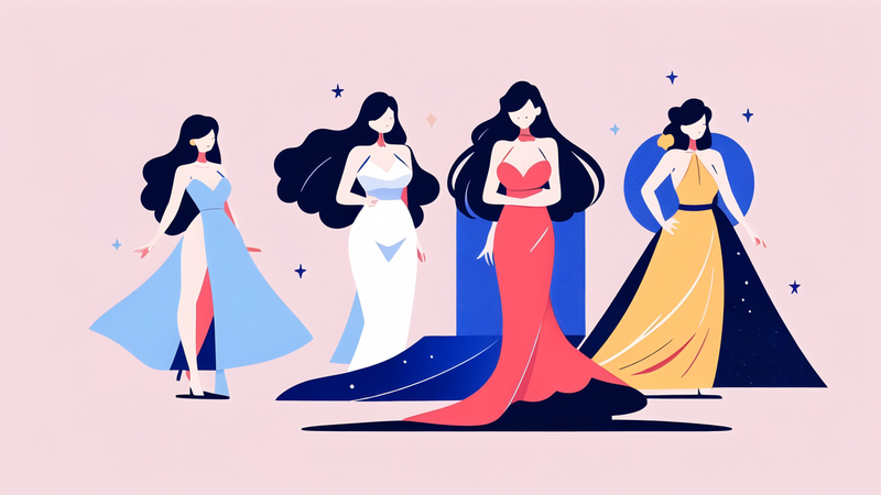 Unveiling the Latest Trends in Gala-Worthy Gowns: Spotlight on U.S. Evening Fashion