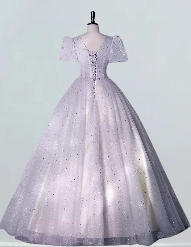 a white ball gown on a mannequin