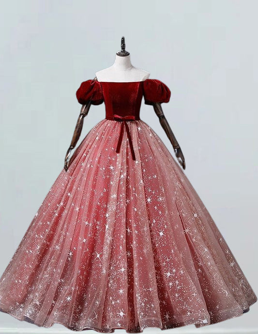 a dress on a mannequin with stars on it