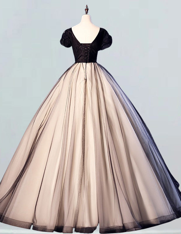 a black and white dress on a mannequin